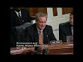 Senator Mike Crapo's opening statement and questioning of Energy Secretary Chu at a Senate Environment and Public Works Committee hearing. Crapo asked Energy Secretary Chu specific questions about federal loan guarantees for nuclear projects, like the AREVA Eagle Rock Enrichment Facility planned near Idaho Falls.