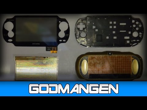 how to replace a ps vita screen