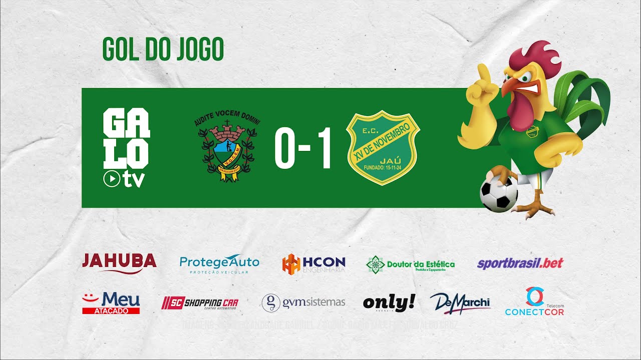 Paulista 2021 | Rodada 4: VOCEM 0 - 1 XV de Jaú | Gol do jogo