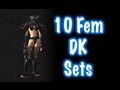10 Sexy Female Death Knight Transmog Sets ...