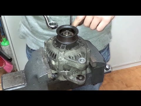 how to replace alternator bearings