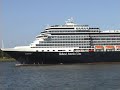 Eurodam Cruise Ship - Leaving Rotterdam - Rozenburg Waterweg Eurodam Cruise Ship - Leaving Rotterdam - Rozenburg Waterweg