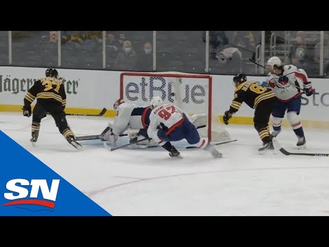 Weird Bounce Leads To Shorthanded Patrice Bergeron Goal