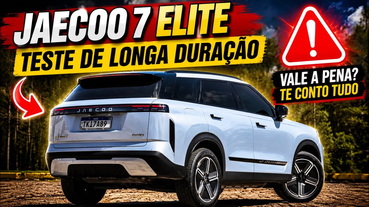 JAECOO 7 ELITE - TESTE DE LONGA DURAÇÃO SERÁ QUE VALE A PENA? Te conto os detalhes