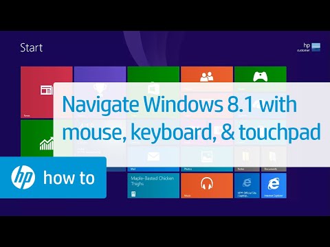 how to navigate windows 8