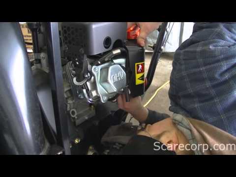 how to clean a carburetor in a snowblower