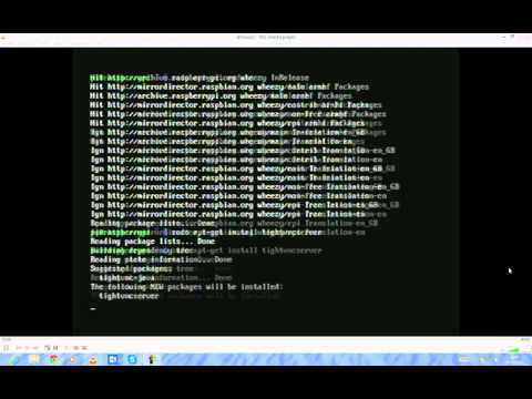 how to set vnc server