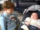 Liam with Lily