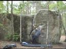 Fontainebleau bouldering - Furyax (7a+) Fontainebleau bouldering - Furyax (7a+)