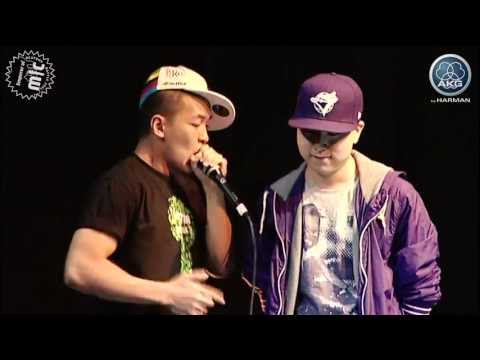Beatboxing dharni vs. krNfx - Semi final - Emperor of Mic 2011