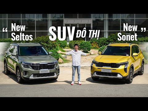 Trải nghiệm nhanh Kia New Sonet 2024: Bộ đôi SUV đô thị cùng Seltos, chọn đâu cho đúng ý - hợp ví ?