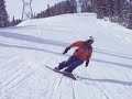 lessons in alpine snowboard carving
