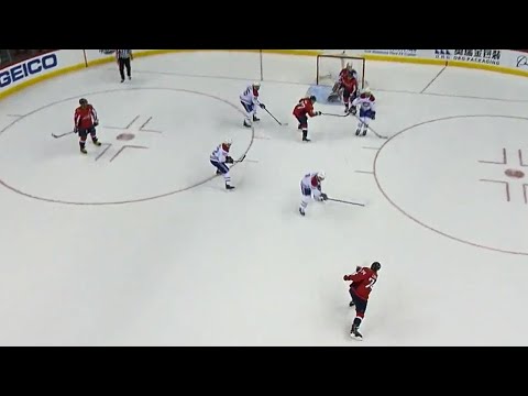 Video: Carlson beats Niemi top corner, ties game for Capitals