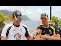 Fast bowler Mitch Starc catches up with Michael Beer ahead of the final Test in the Caribbean
