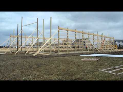 How to Build a Pole Barn Pt 1 - Site Prep & Layout
