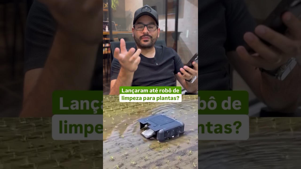 Que ROBÔ é ESSE no meio da plantação? 🤖 #shorts #agro #tecnologia
