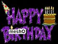 MESHOo happy birthday  : )  .. from 3zOoOz