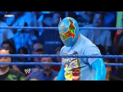 Sin Cara Attacks Chavo Guerrero - WWE SmackDown 5/20/11
