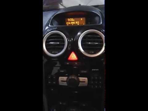 how to remove corsa d'cd player