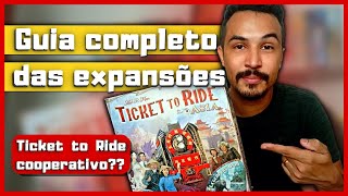 Ticket to Ride: Asia - Expansão Jogo de Tabuleiro - Galápagos (PT-BR)