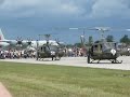 uh-1 huey spinning up to get ready for take-off
