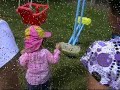 My girls love Easter - so we had an egg hunt!  What fun!!!

And also testing my new video camera - Panasonic NV GS60 - something the Easter Bunny bought me!

I can't get the FireWire thingy to work - so it was uploaded via USB - that's why it's a little distorted!  Sorry!