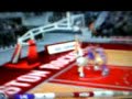 houston rockets vs. la lakers in nba live09(PSP)
