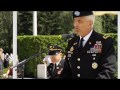 US Army Europe Commander's Memorial Day Remarks in Luxembourg