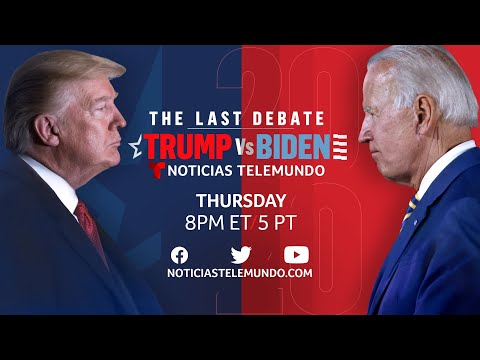 The Final 2020 Presidential Debate: Joe Biden & Donald Trump (Full Debate - ENGLISH)