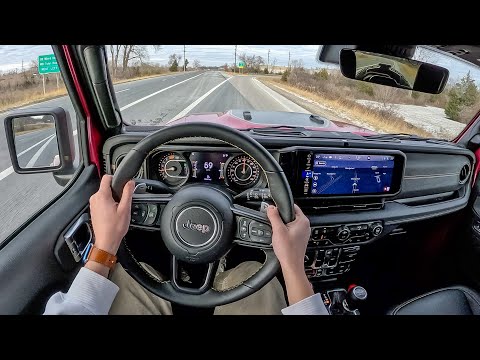 2024 Jeep Wrangler Rubicon 392 Final Edition - POV Test Drive (Binaural Audio)
