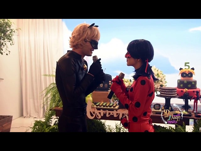 Lady Bug e cat noir Dreams and magic alta performance - personagens - vídeos - produtora - curitiba - estúdio beto monteiro'