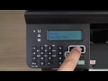Running a Fax Test from Your Printer's Control Panel - HP LaserJet Pro M1212nf Multifunction Printer
