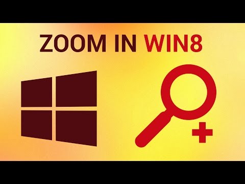 how to change zoom on windows 8