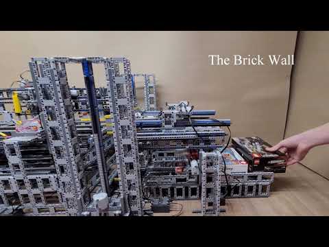 LEGO 神人打造全自動包裝機