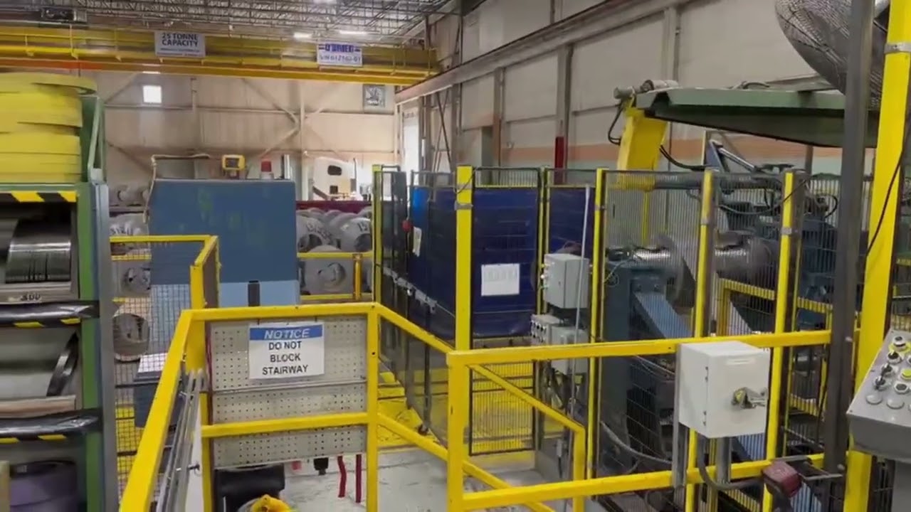 50" x .050" x 50,000# PRO-ECO SILICON STEEL DOUBLE LOOP  INJECTOR HEAD PRECISION SLITTING LINE