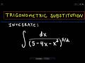 Trigonometric Substitution - Example 3 / Part 1