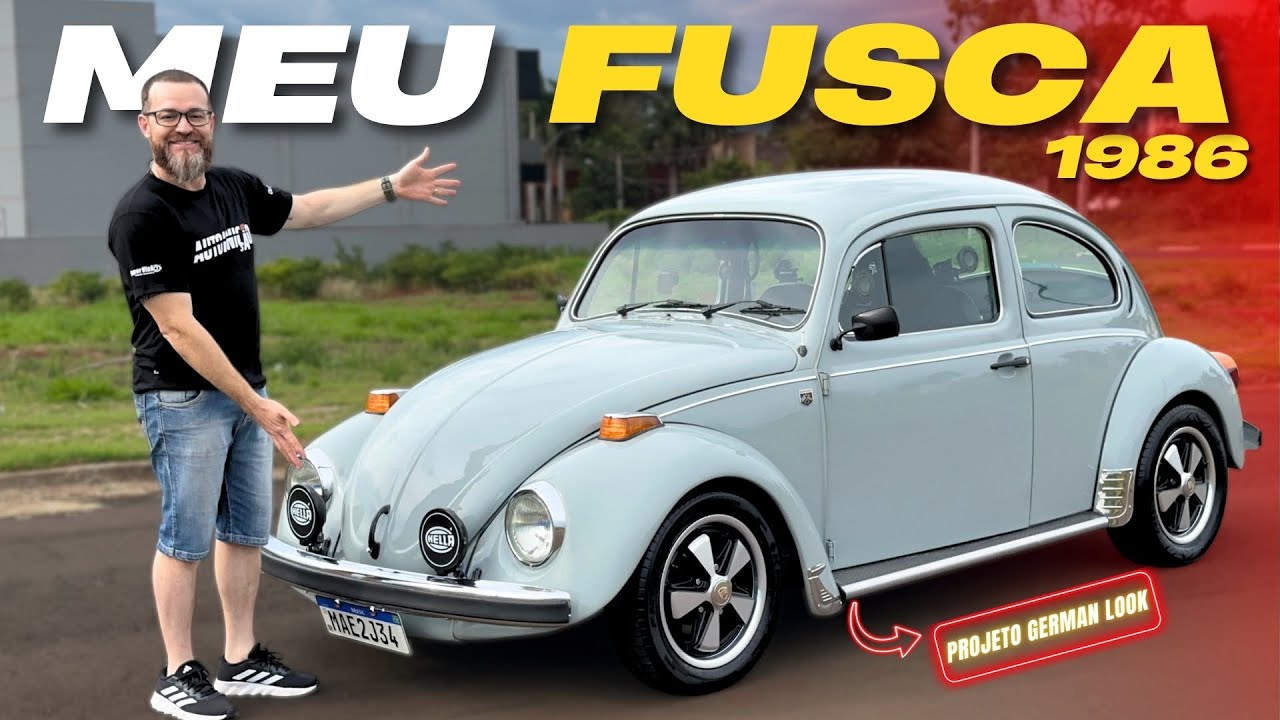 Meu Fusca German Look Evoluiu! Motor Novo, Mais Potência e Emoção