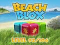 solving level 92 of BeachBlox