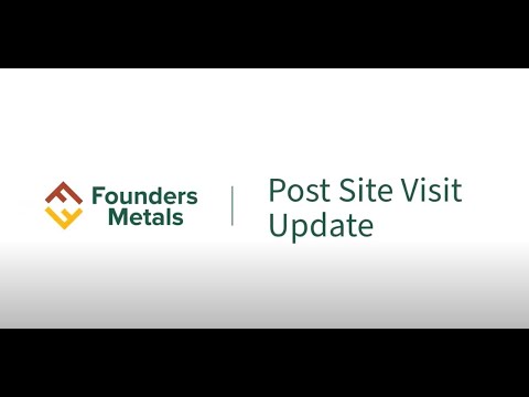  Post Site Visit Update with Chris Taylor