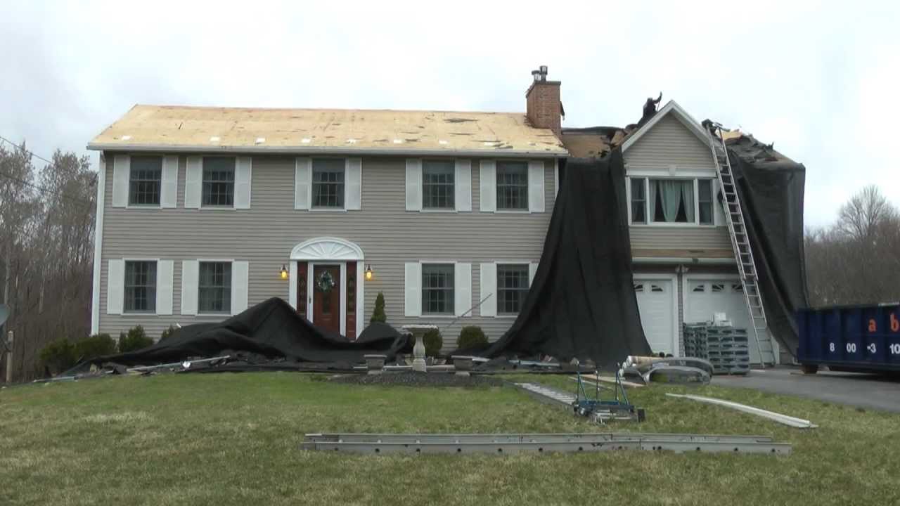 Time Lapse Roofing Project | Noreaster Roofing, Uxbridge MA