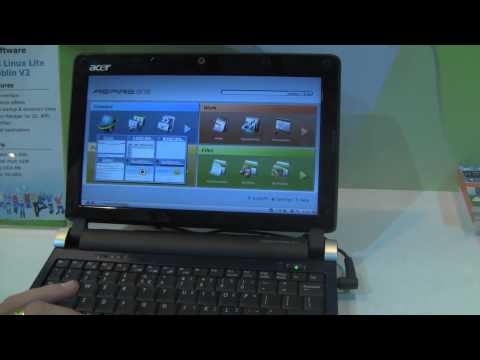 Moblin V2 Linpus Linux Lite at COMPUTEX