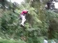 Little Girl Screams on Giant Swing