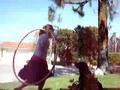 Dogbook Movie: tircks: jumping through a hoop!!