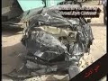 حادث نتيجة السرعة وسؤ حالة الطريق  ليبيا طرابلس بنغازي LibyaBMW 325 تفحيط drift