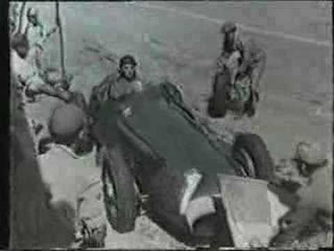 Fangio en el GP de Alemania 1957