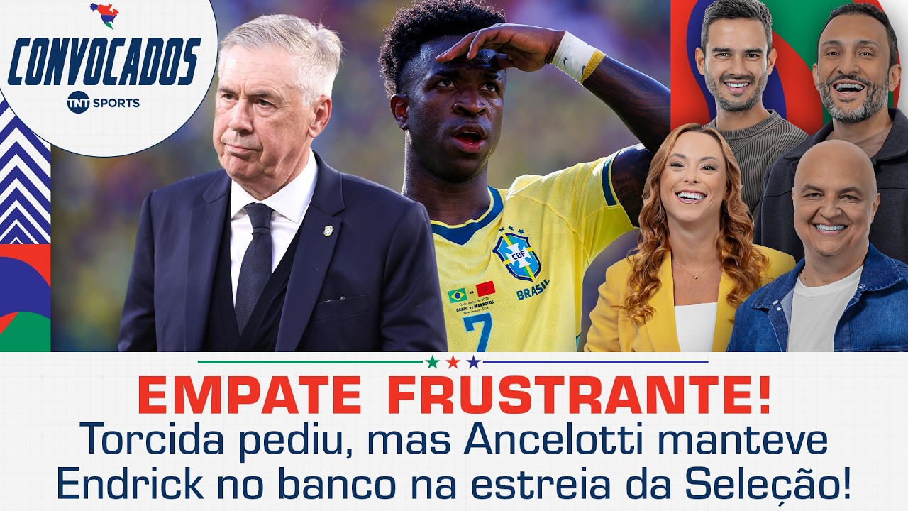 Estreia Frustrante? Bechler, Andre Henning, Vsr E Taynah Analisam Empate Entre Brasil E Marrocos!