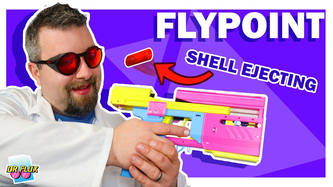 This Shell Ejecting Flywheel Nerf Blaster is So Fun!!