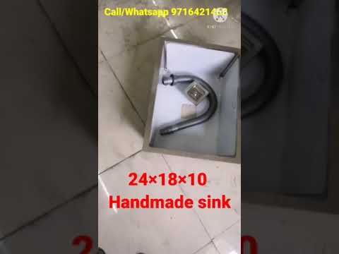 video-linktoworks-kitchen sink | Handmade kitchen sink | latest sink for...