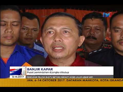 Air laut pasang besar di Klang Air laut pasang besar di Klang