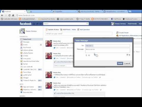 how to attach file in facebook